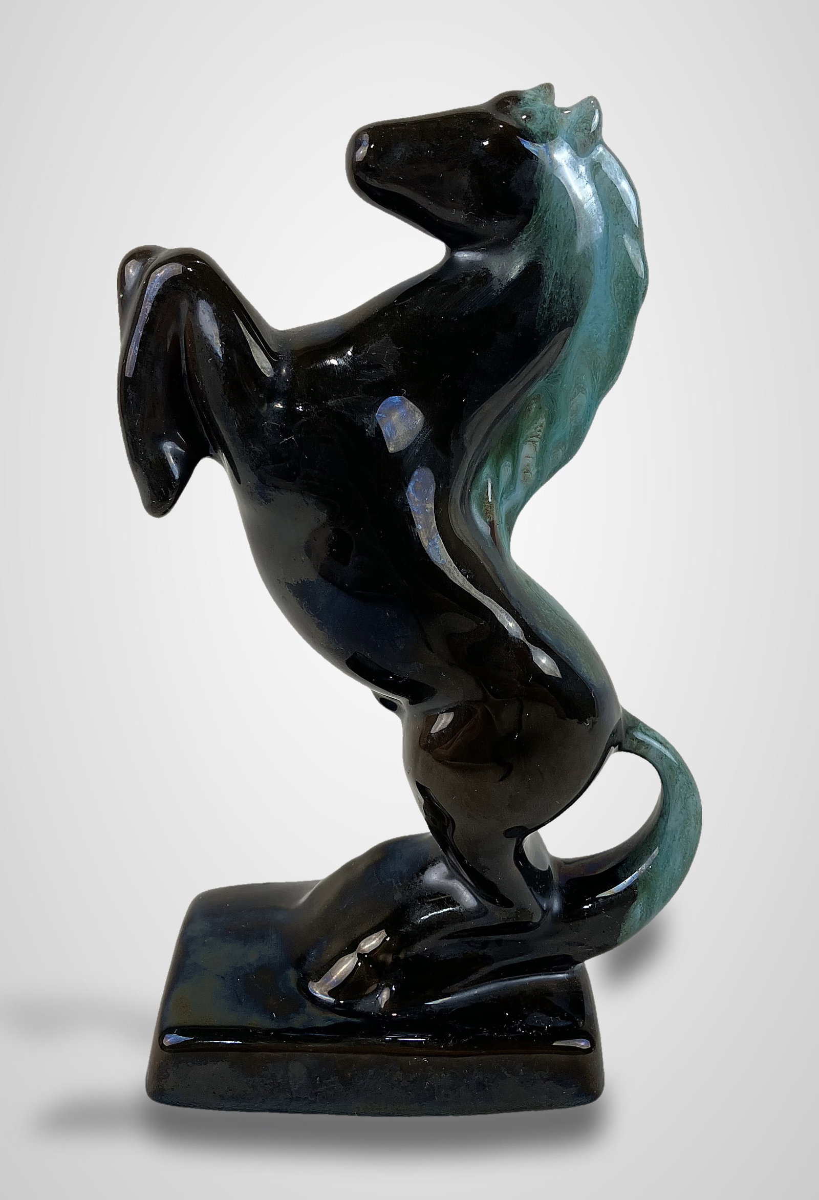 Blue Mountain Pottery Rearing Horse - 2