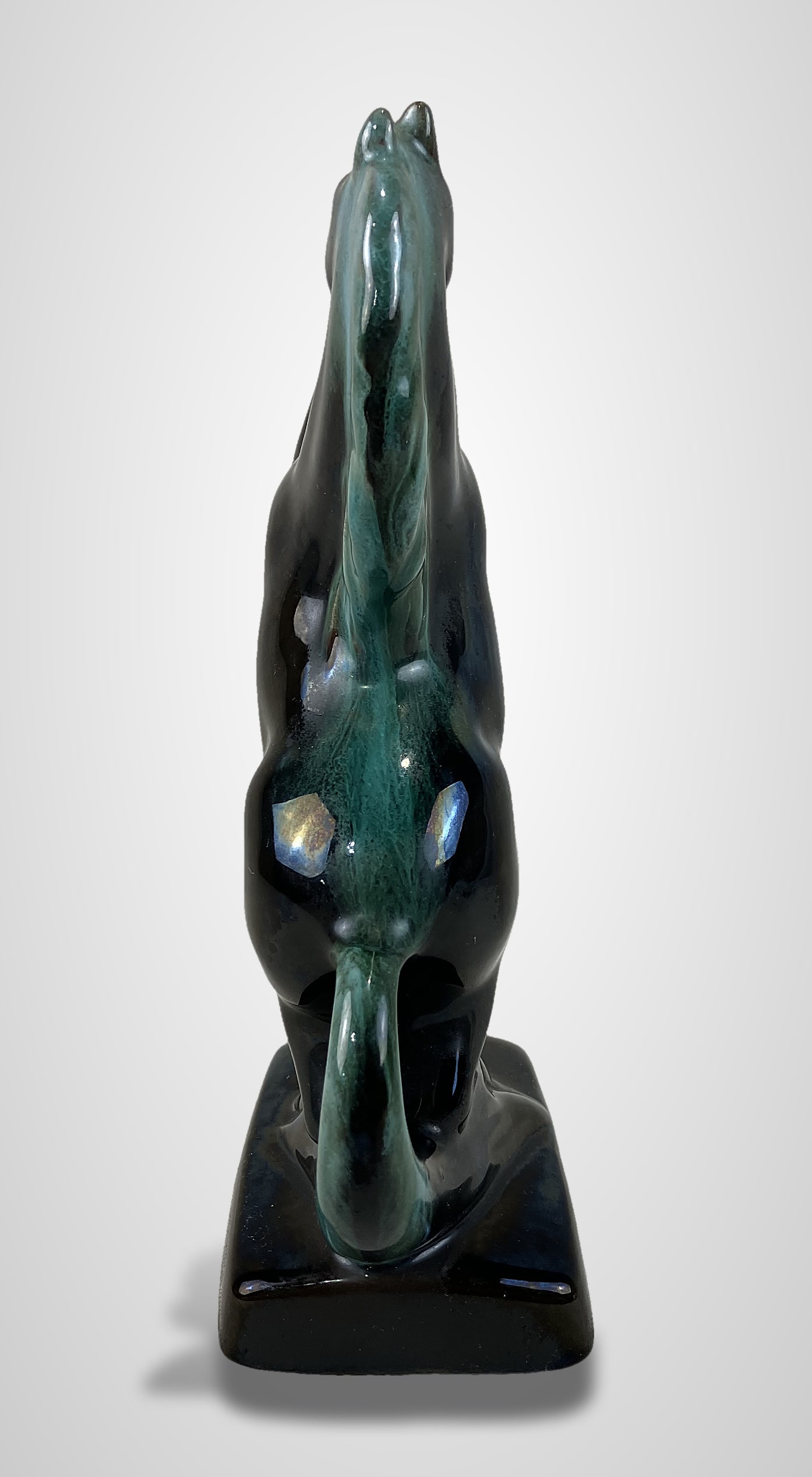 Blue Mountain Pottery Rearing Horse - 3