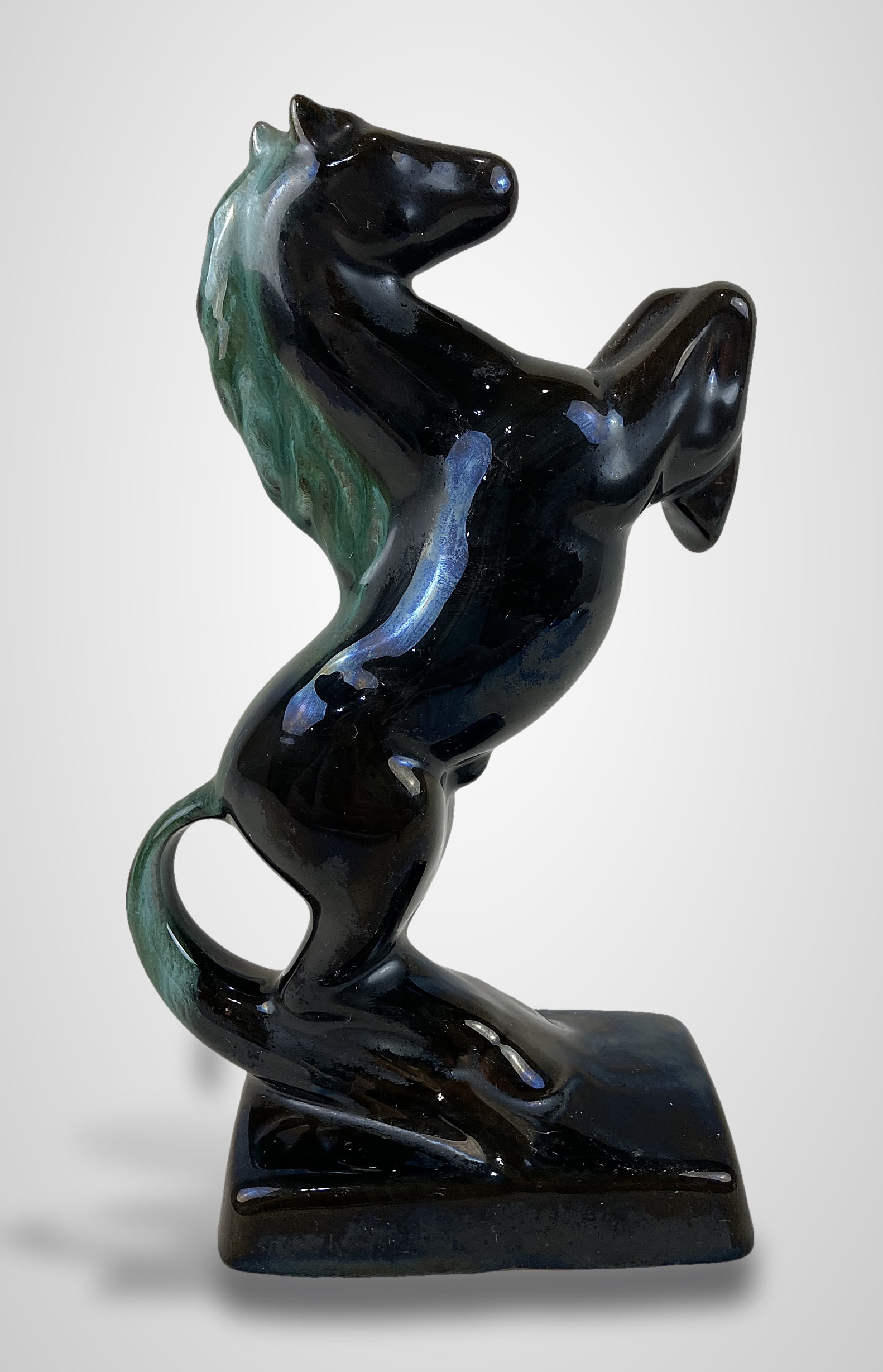 Blue Mountain Pottery Rearing Horse - 4