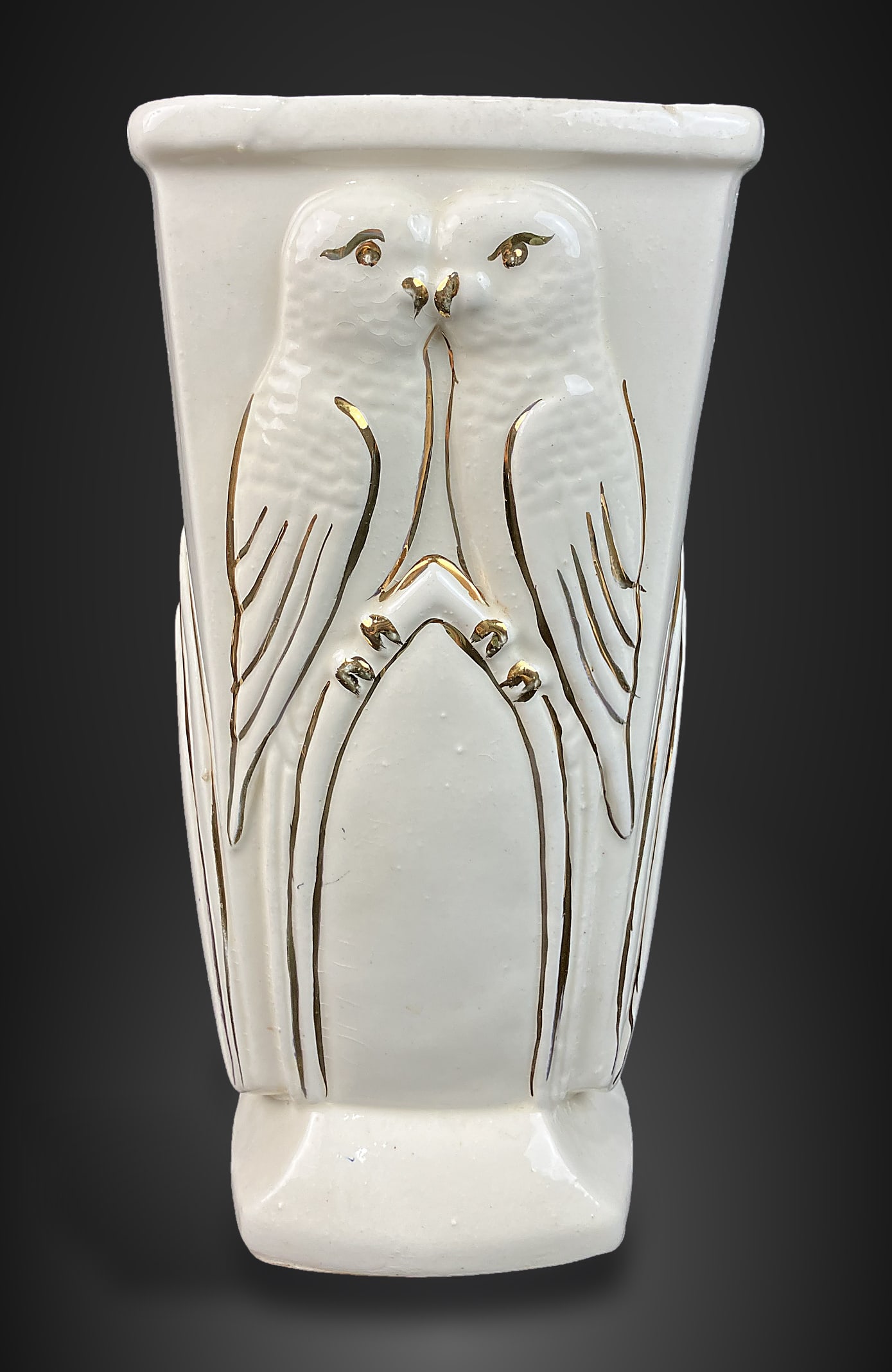 Robinson Ransbottom Pottery Love Birds Vase - 2
