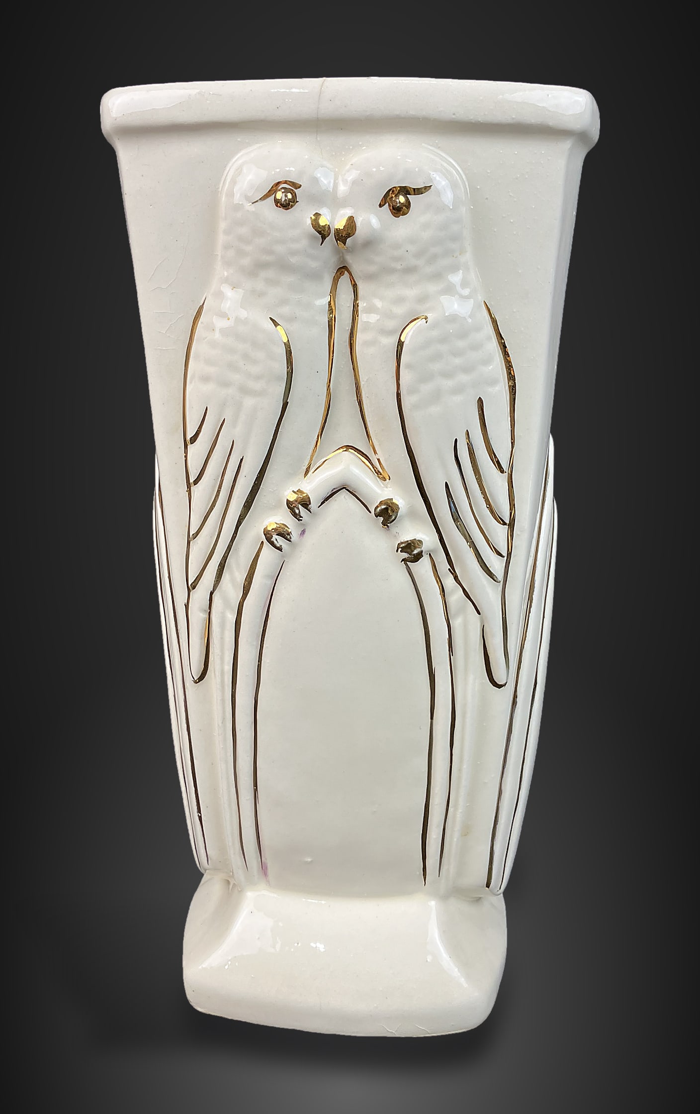 Robinson Ransbottom Pottery Love Birds Vase - 4