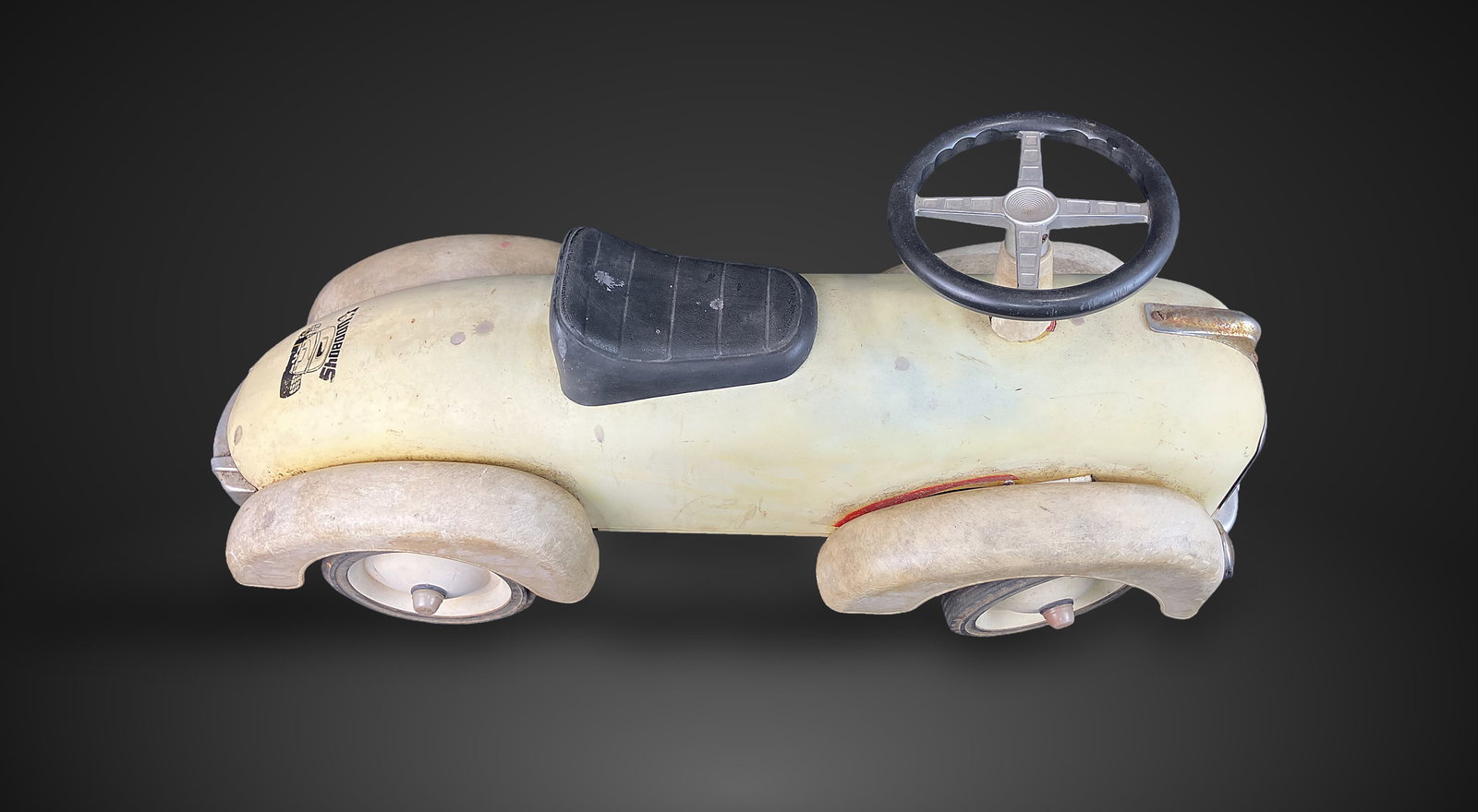 Mid-Century Modern Good Boys Push Car - 4