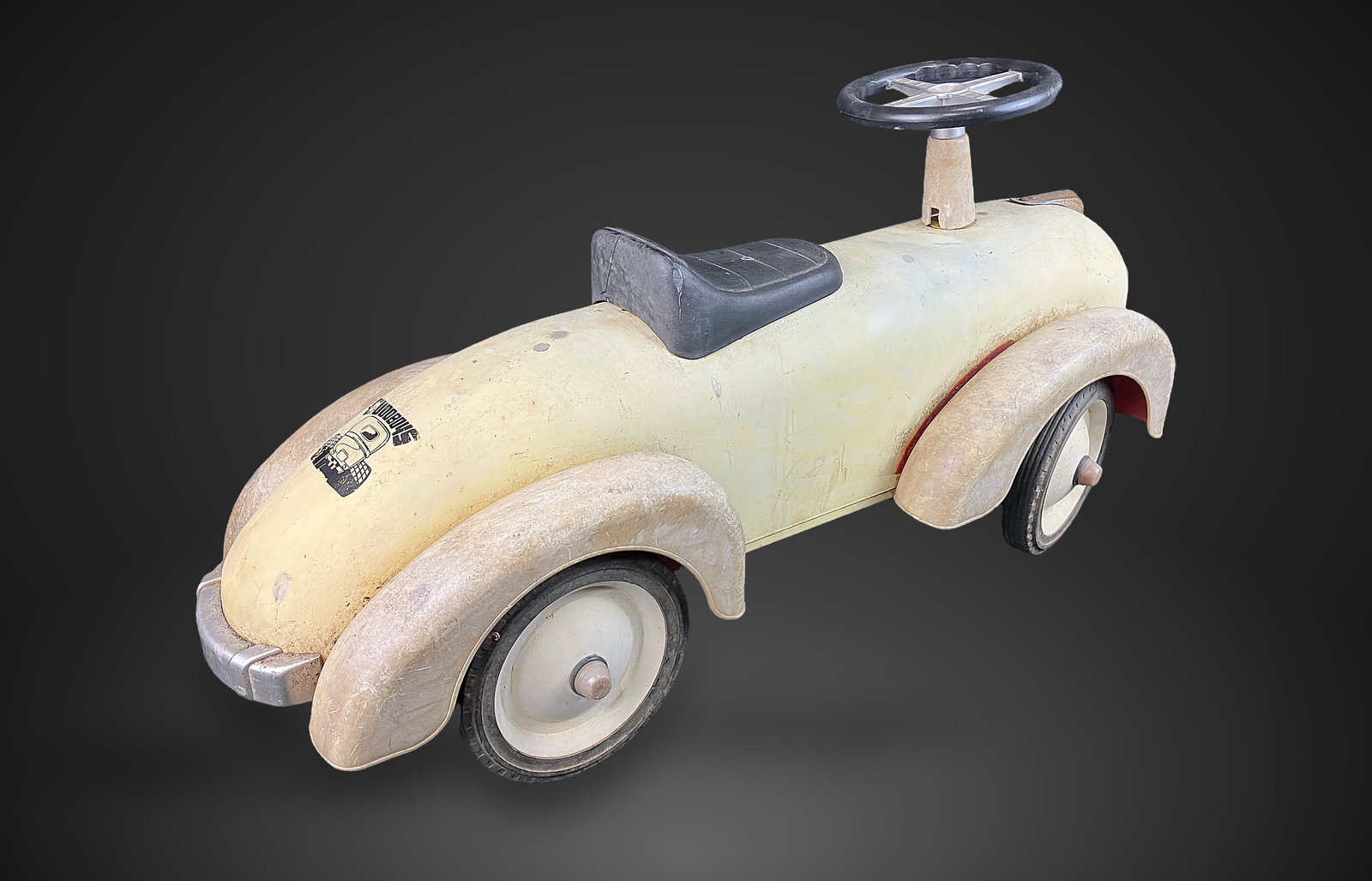 Mid-Century Modern Good Boys Push Car - 6