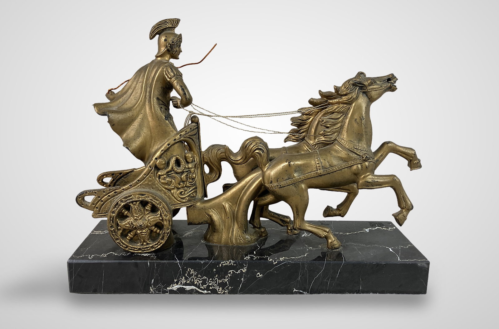 Roman Chariot Sculpture - 4