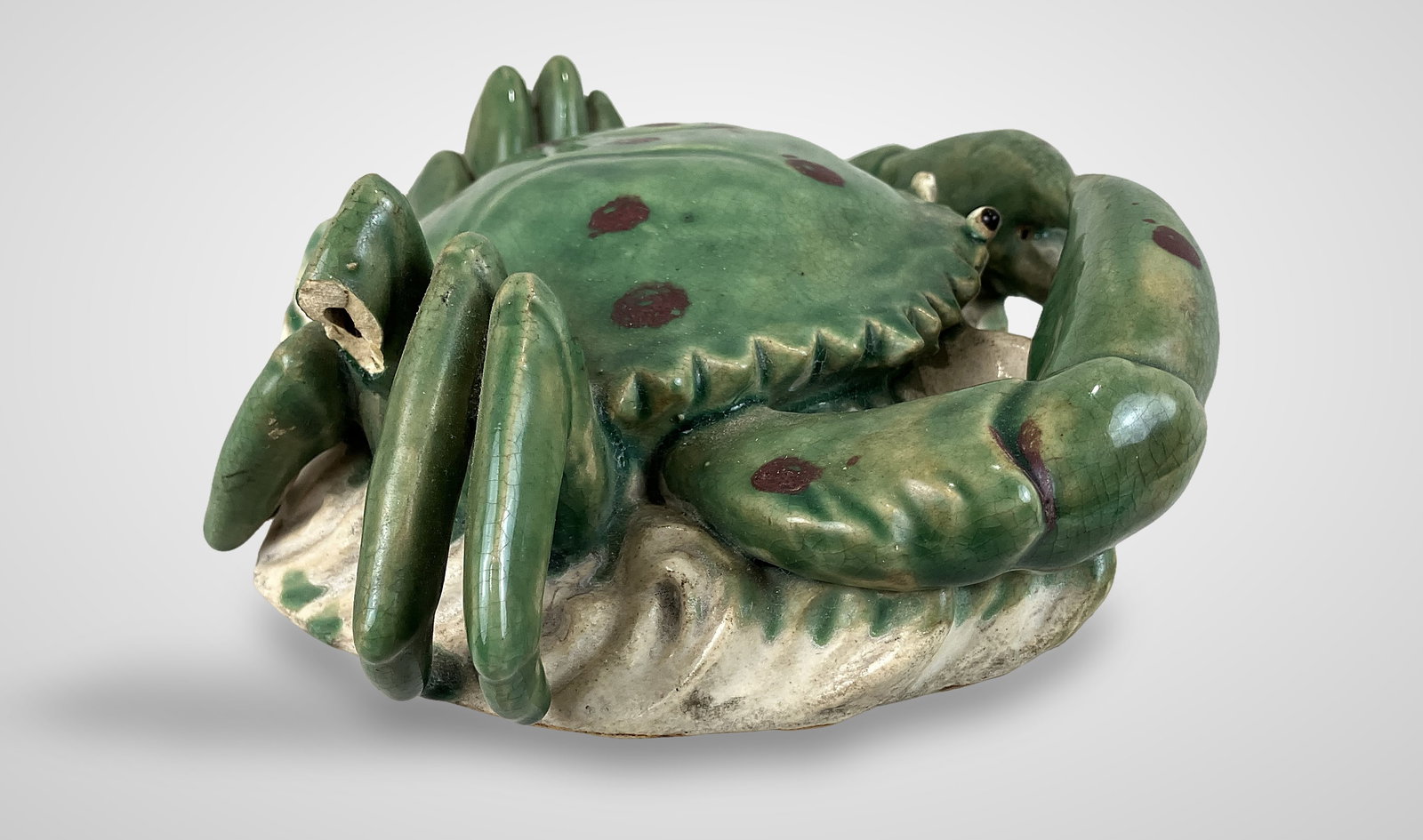 Ceramic Crab Wall Planter - 6