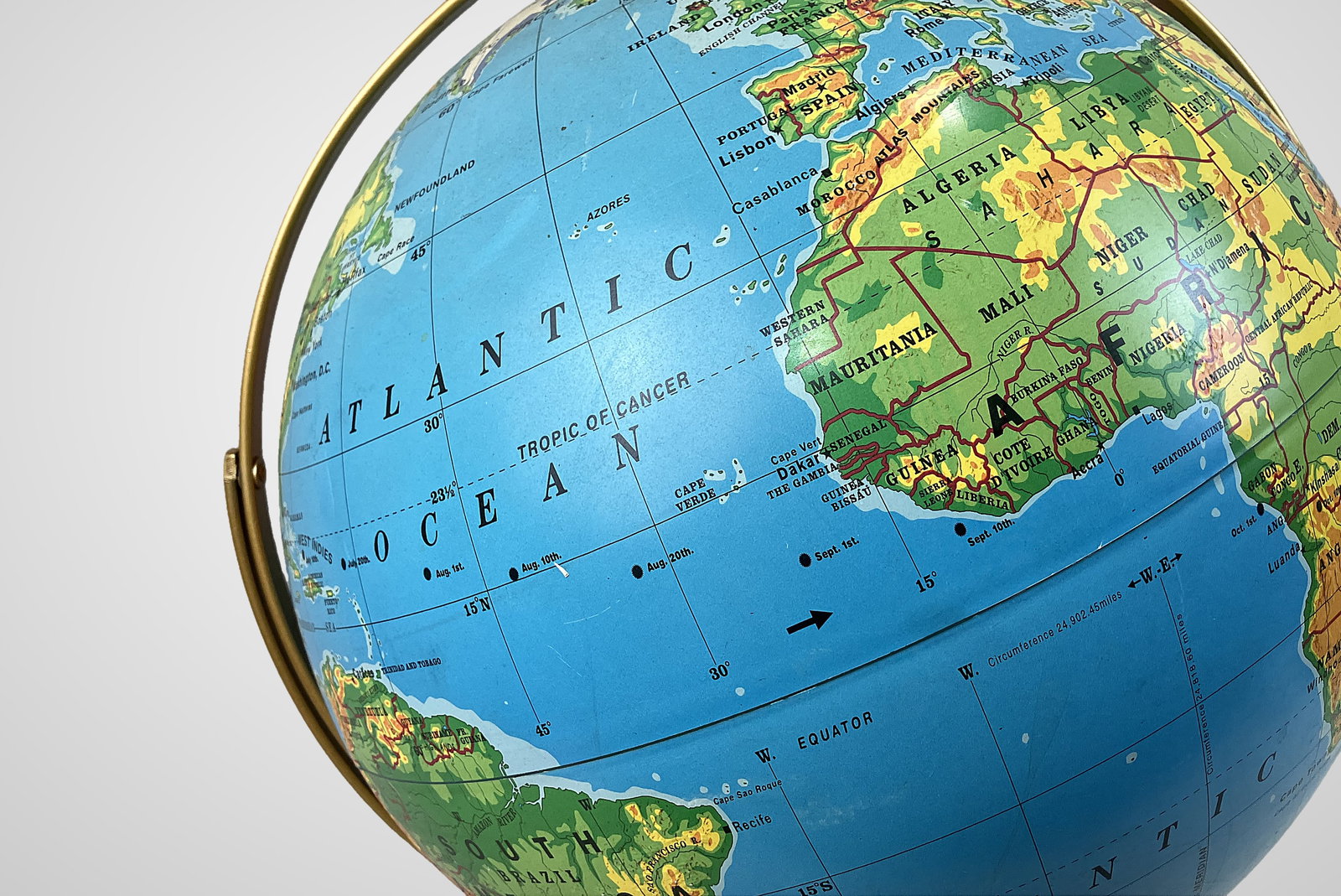 Rand McNally World Globe - 3