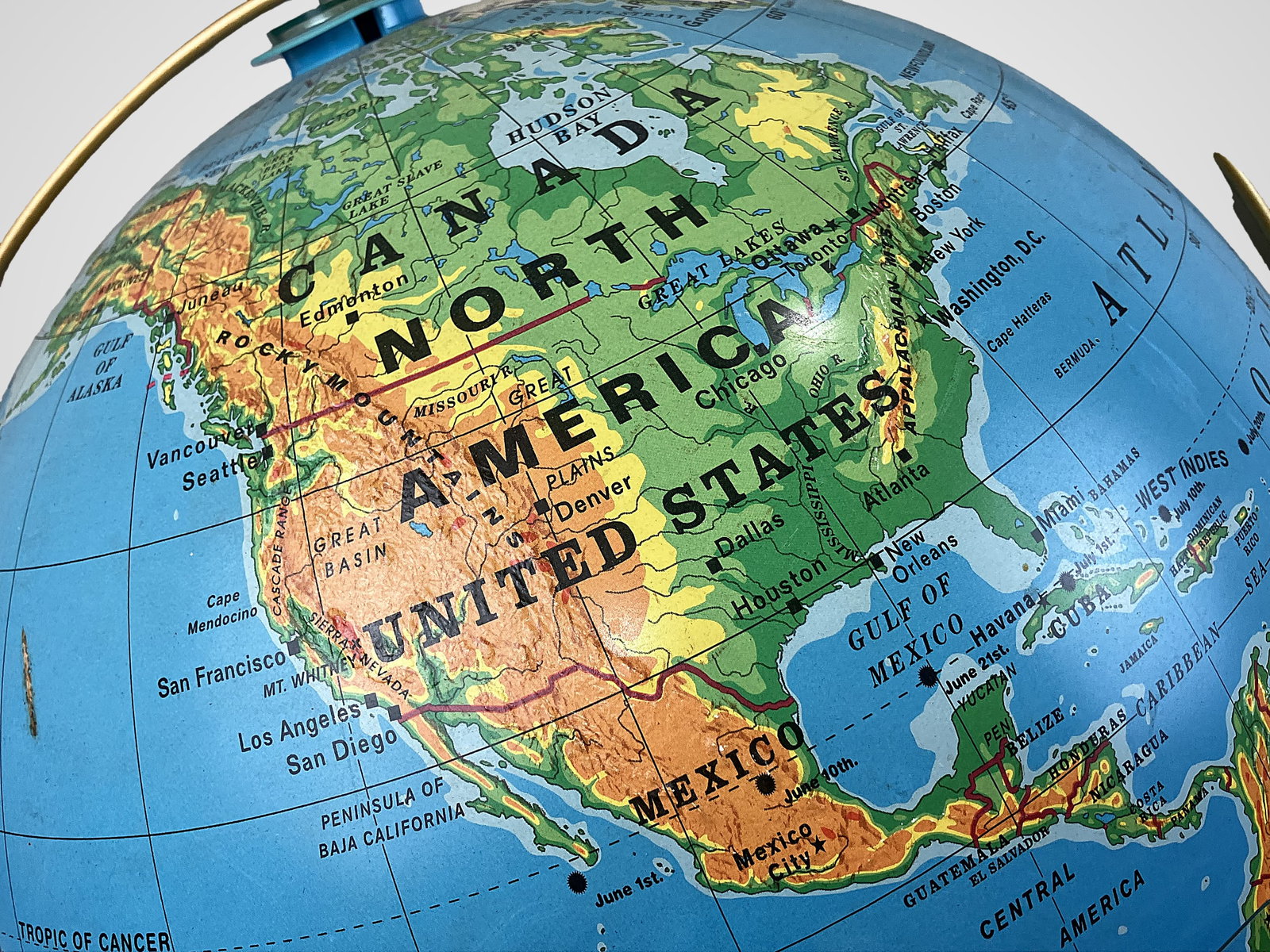 Rand McNally World Globe - 4
