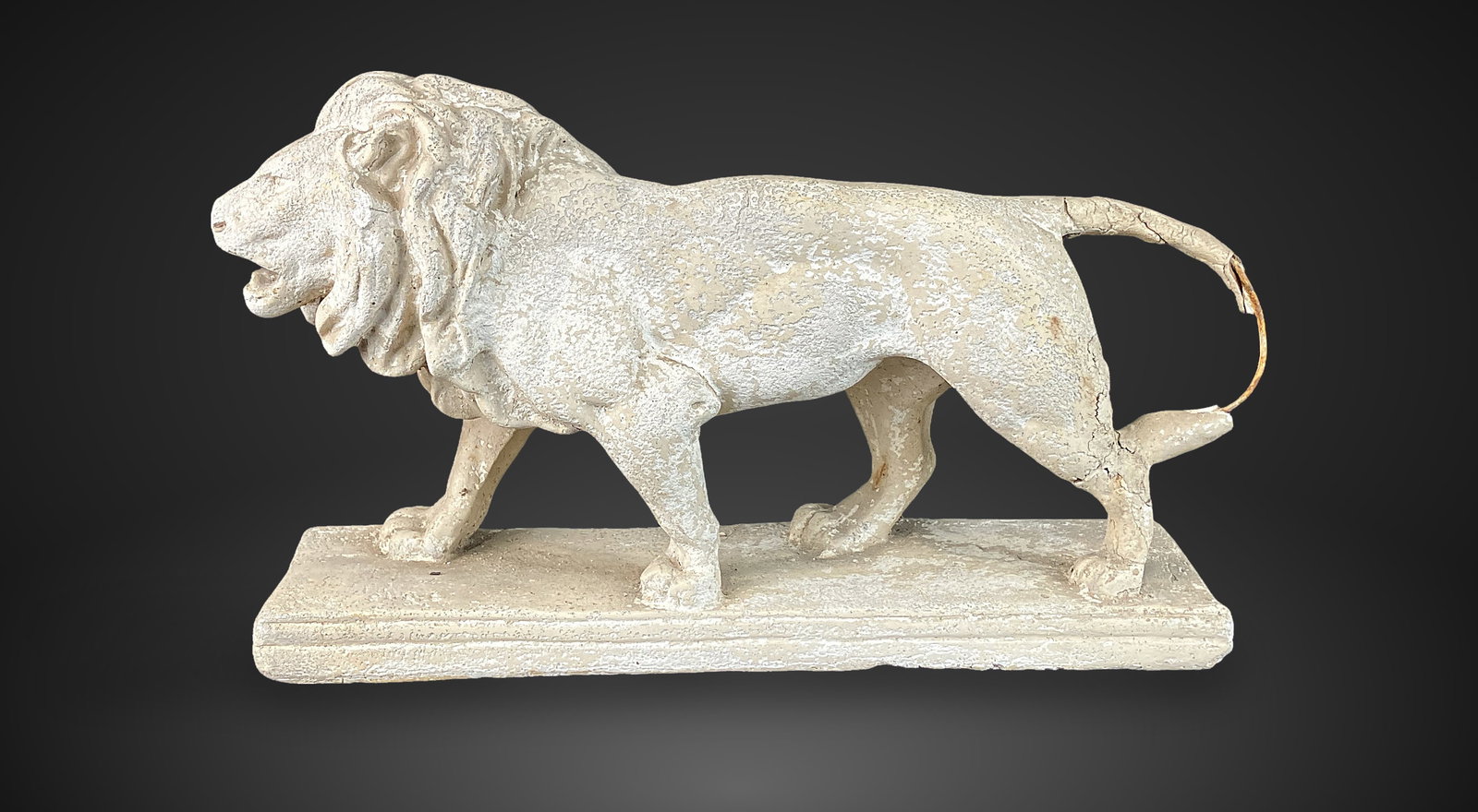 Prowling Lion Sculpture - 3