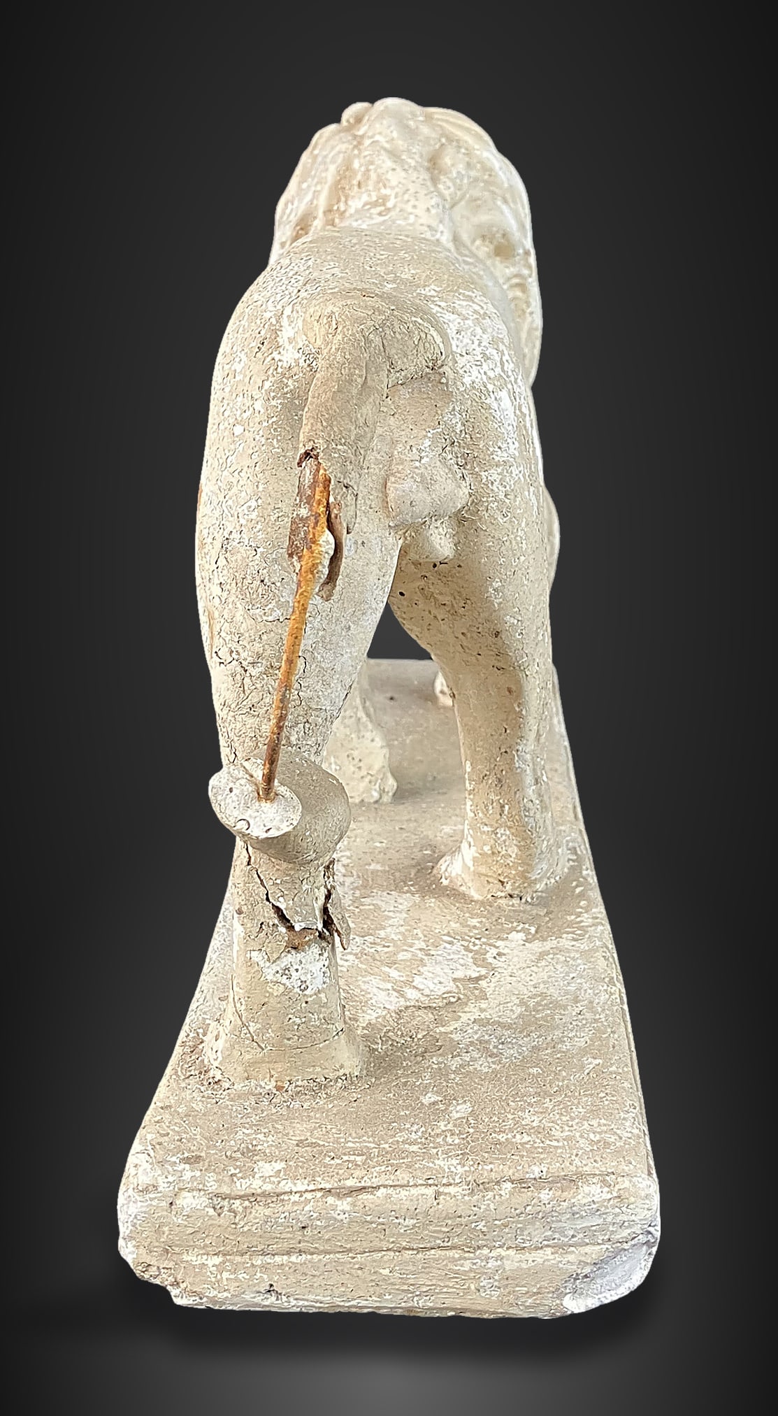 Prowling Lion Sculpture - 5