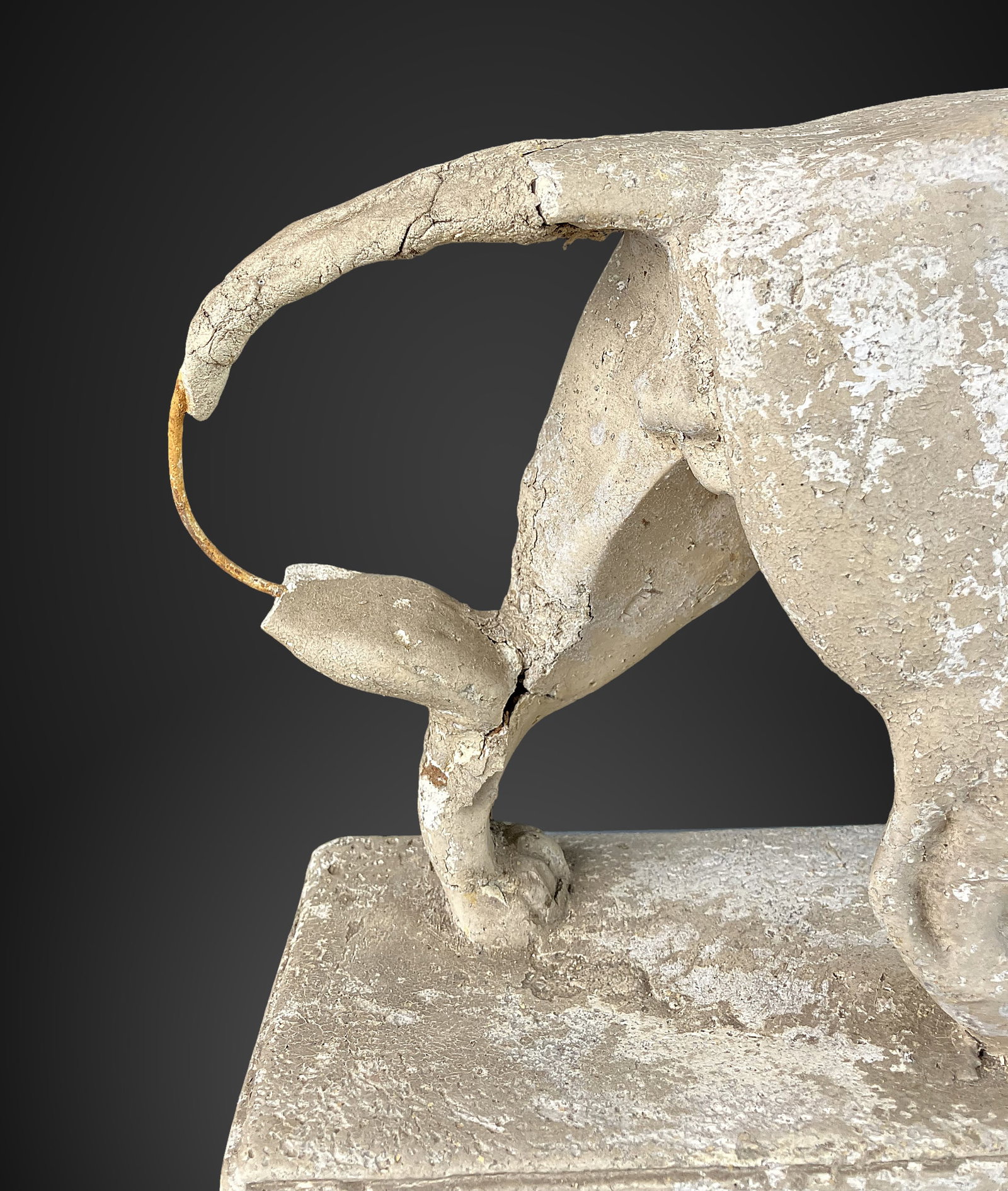 Prowling Lion Sculpture - 8