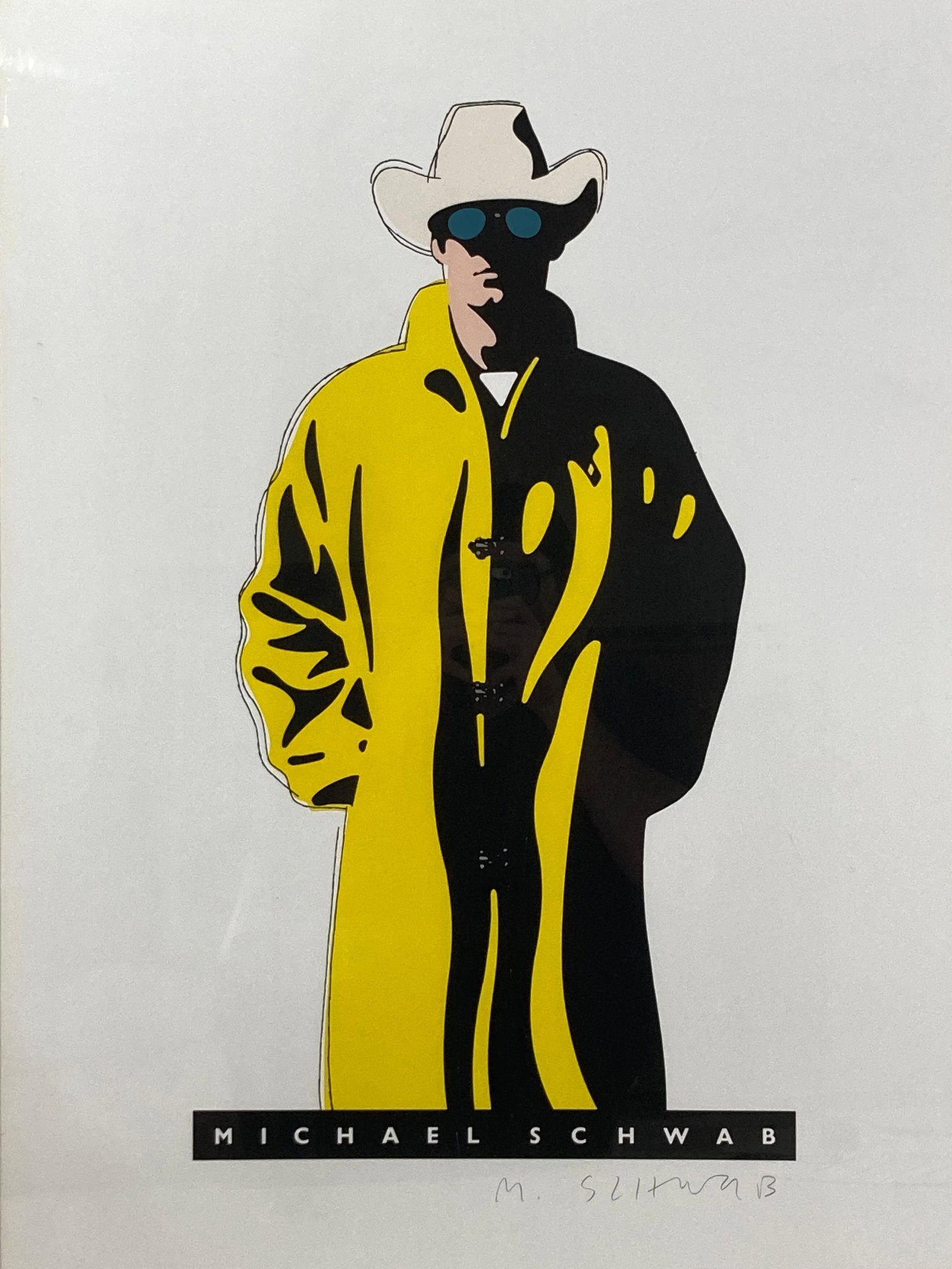 Michael Schwab, Cowboy, Serigraph - 2