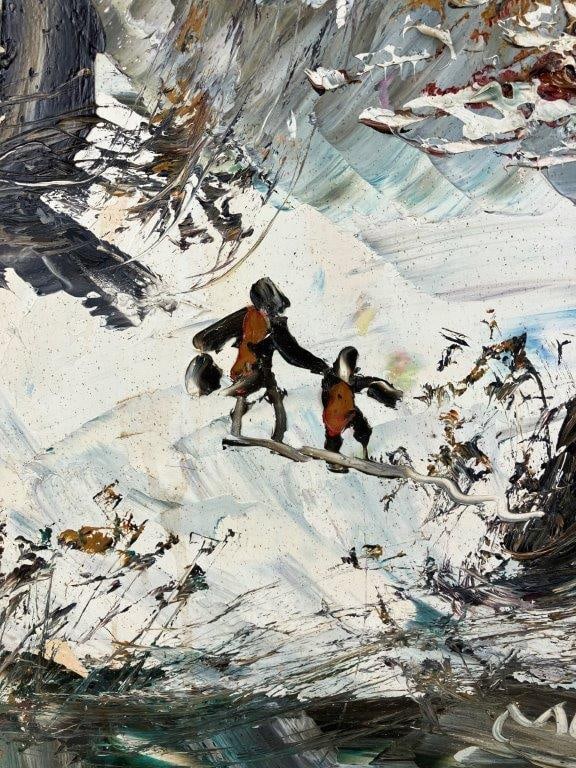 Morris Katz, Forest Landscape, Oil Painting - 4