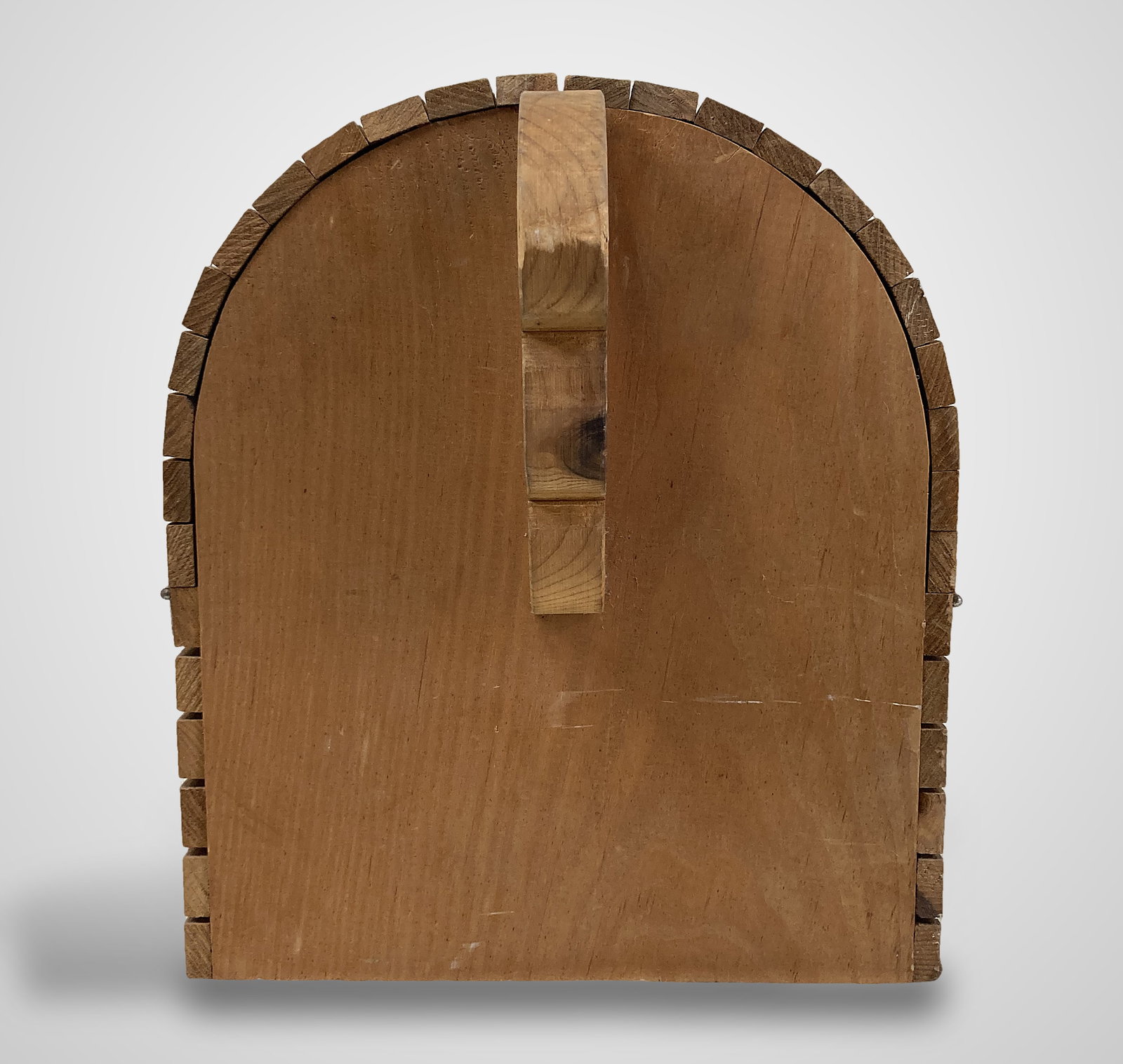 Pine Tambour Box - 3