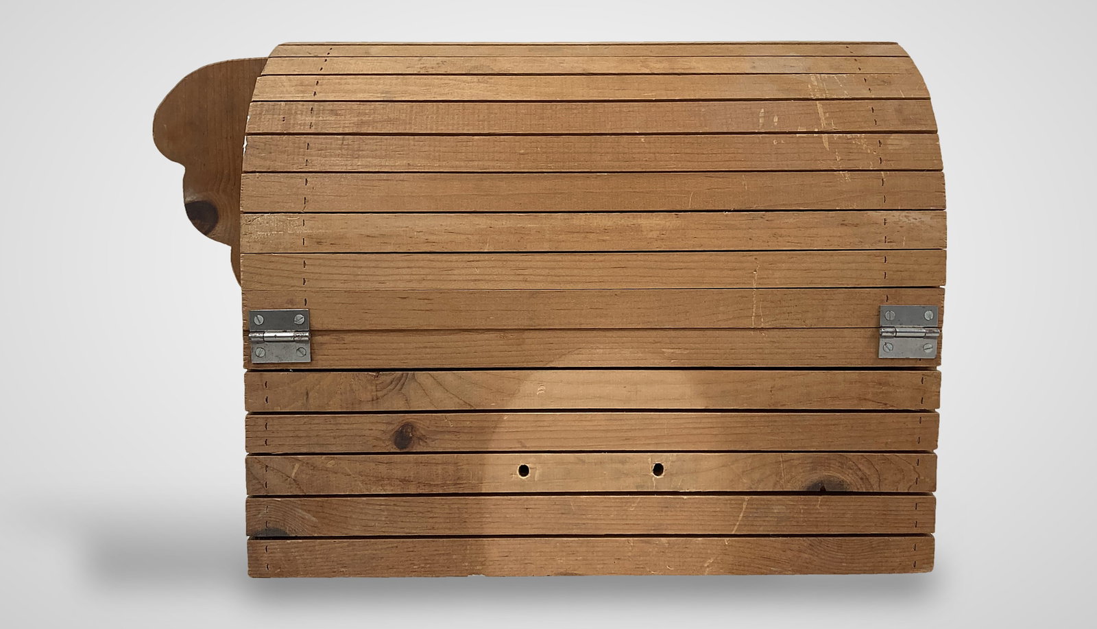 Pine Tambour Box - 6