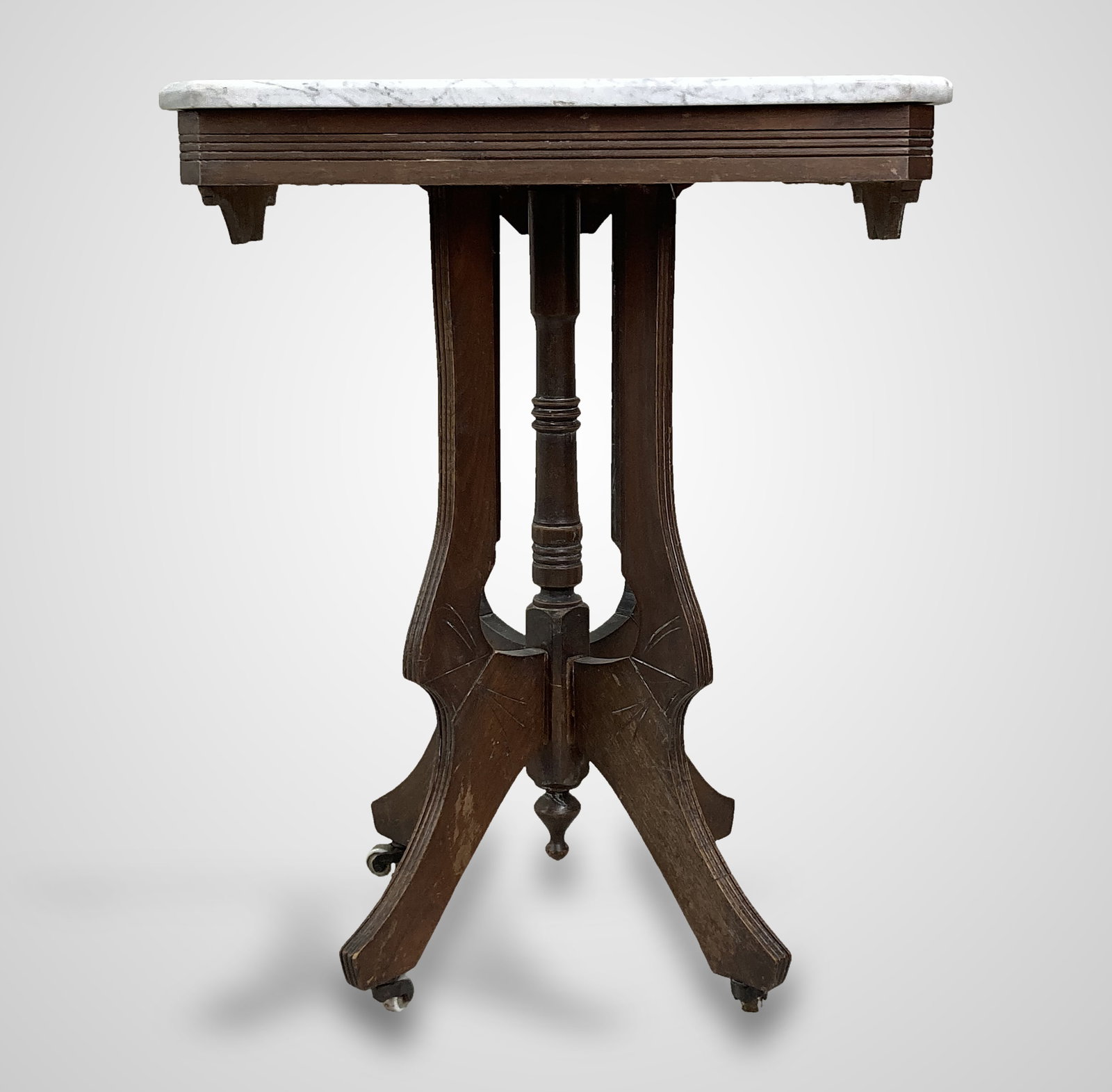 Eastlake Marble Top Table - 4