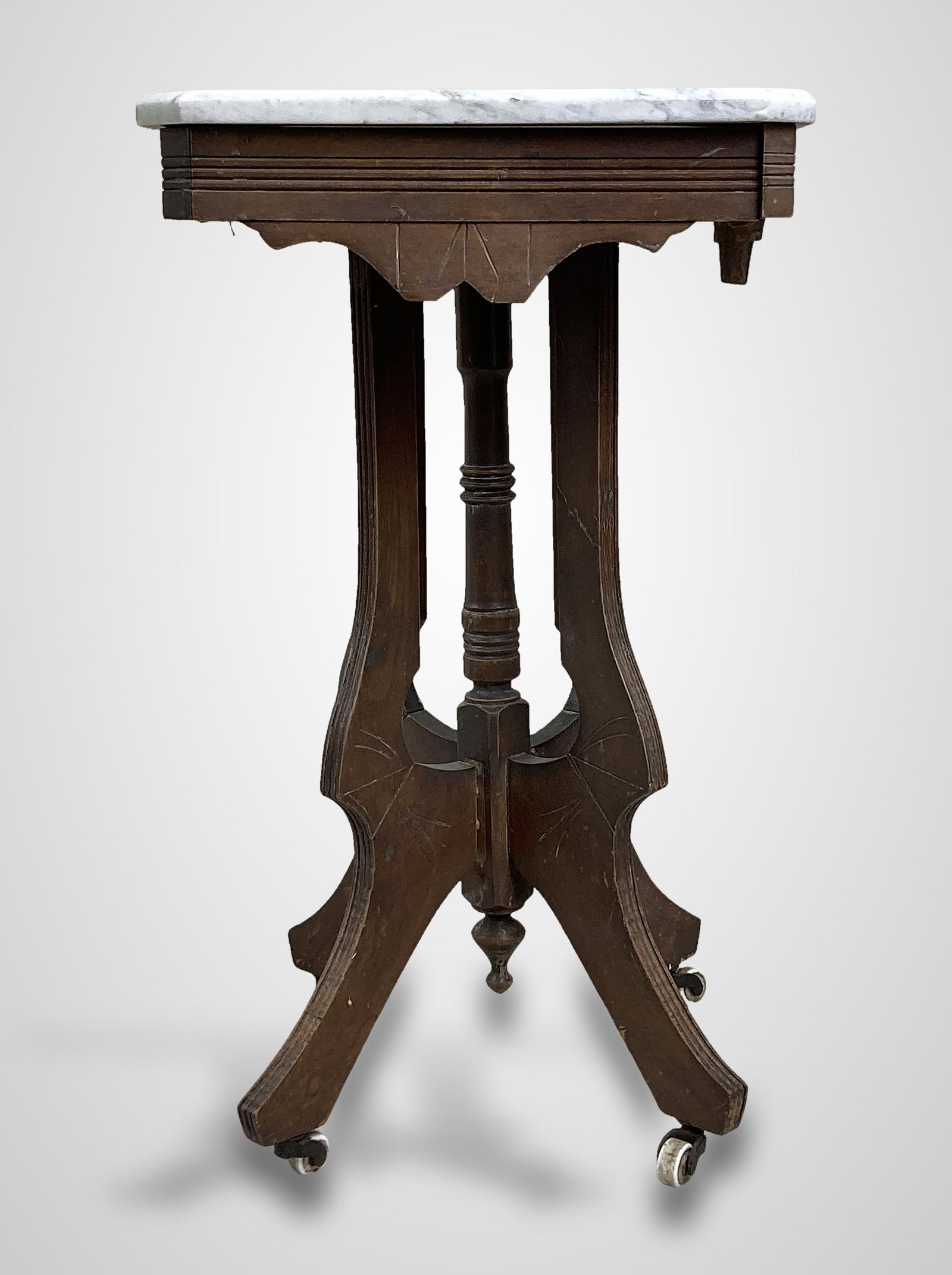 Eastlake Marble Top Table - 7