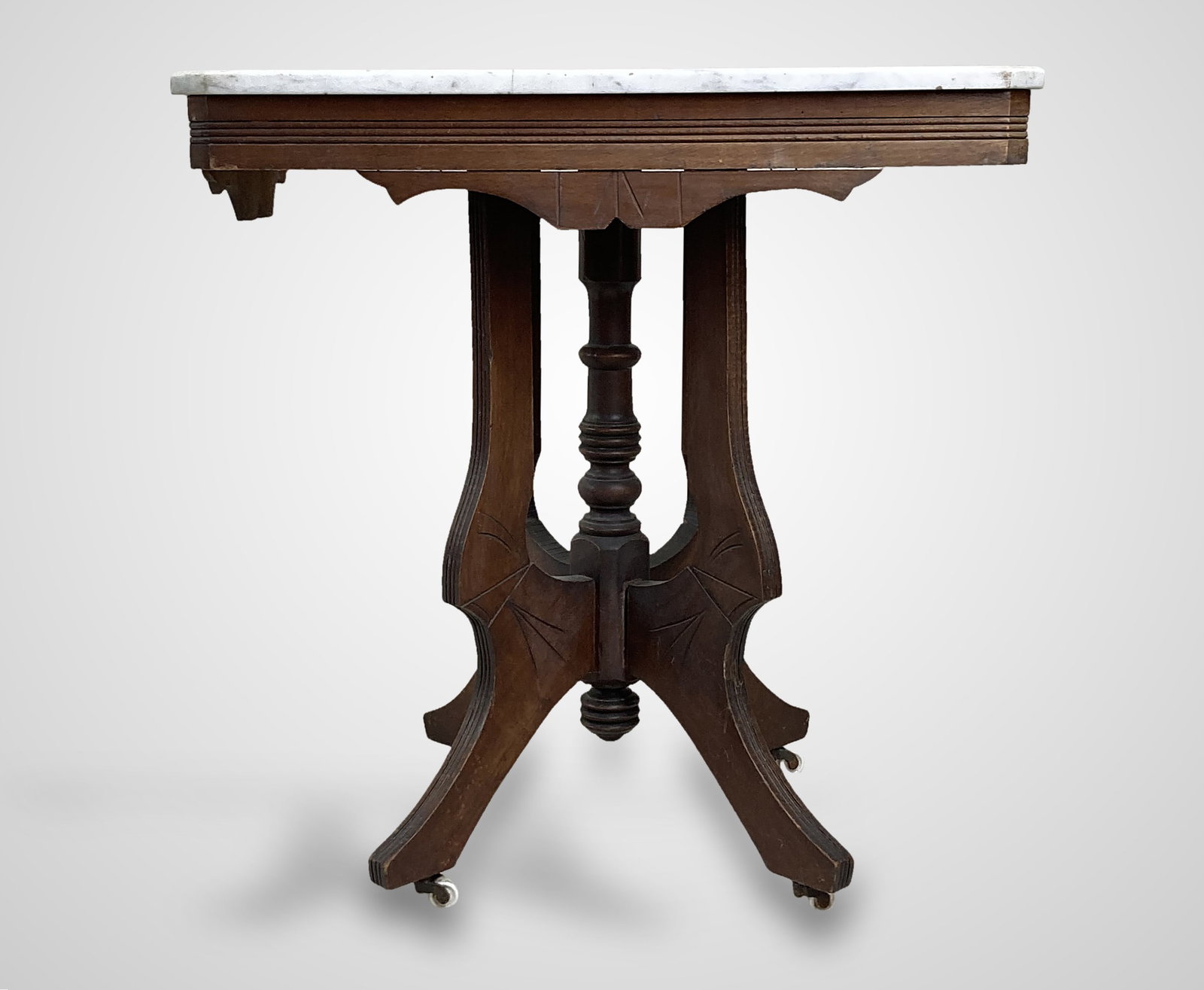 Eastlake Marble Top Table - 4