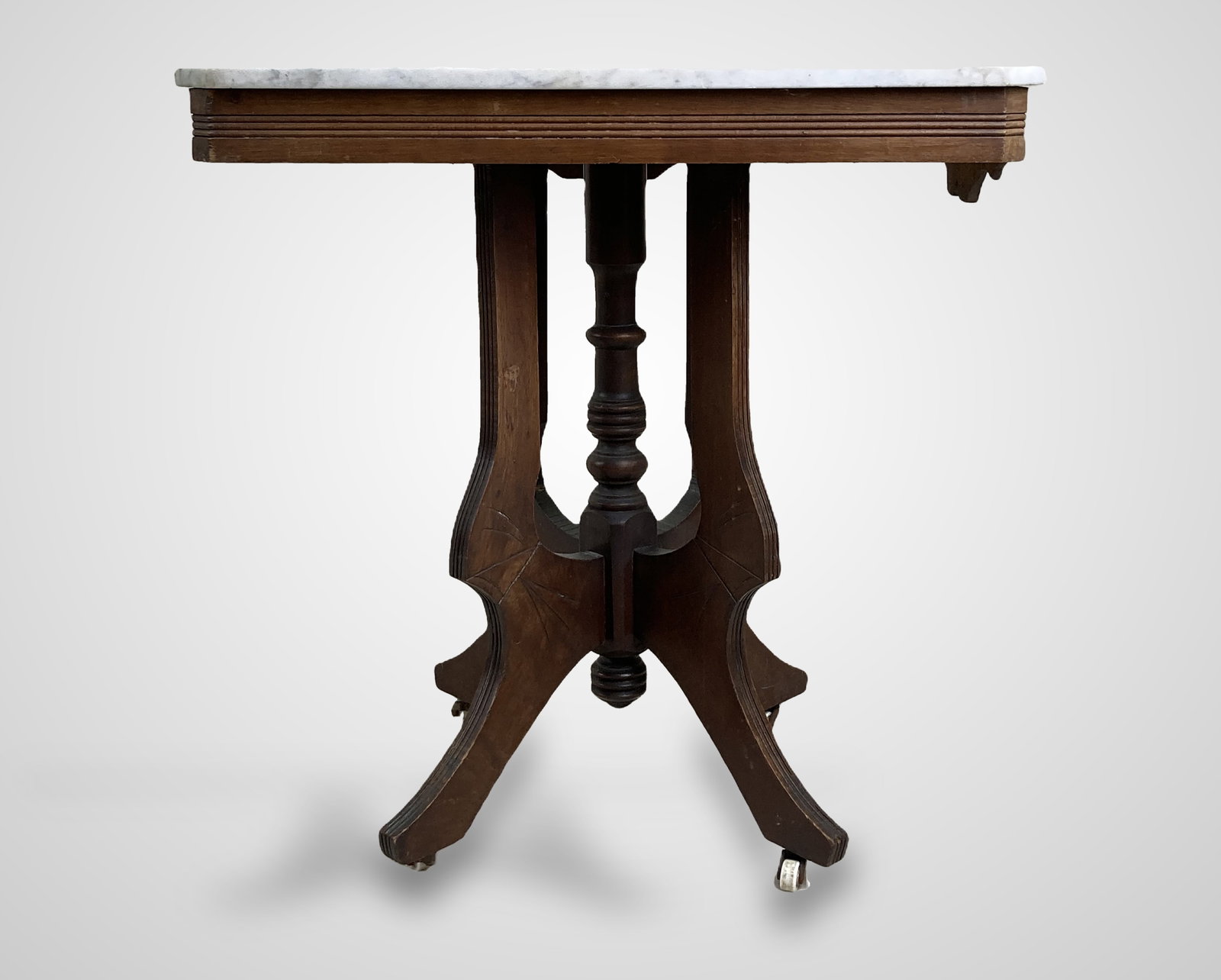 Eastlake Marble Top Table - 6