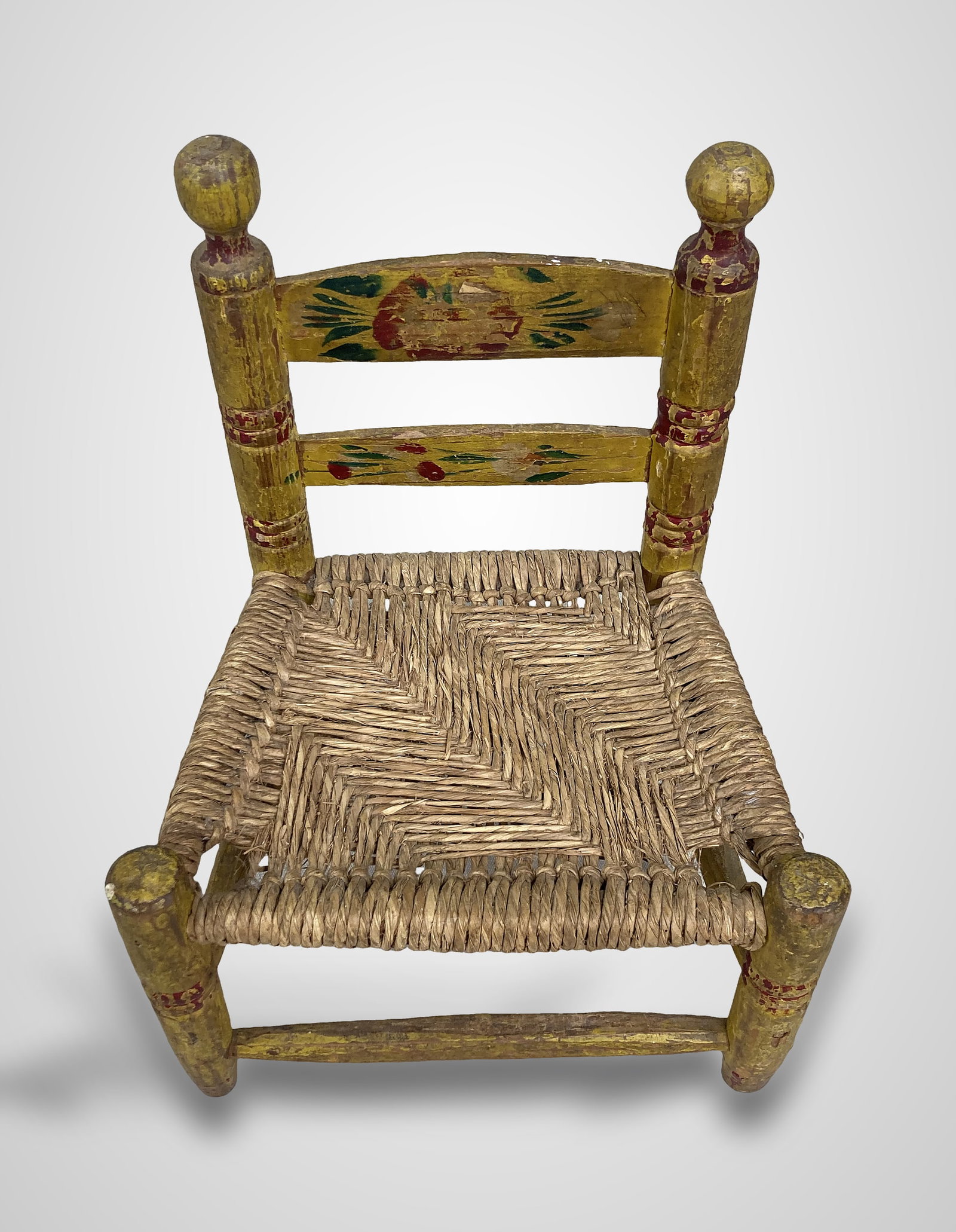 Mexican Folk Art Child's Chair - 2