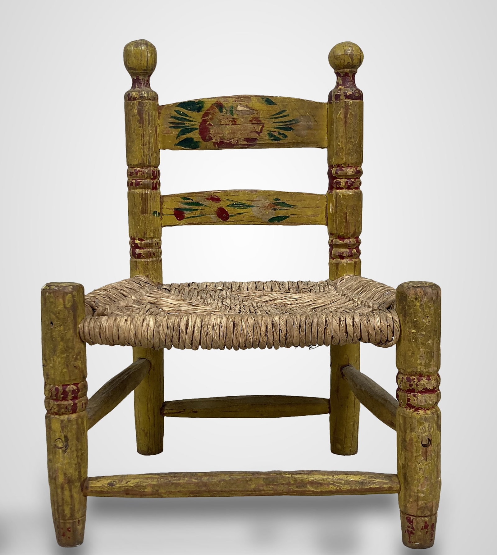 Mexican Folk Art Child's Chair - 3