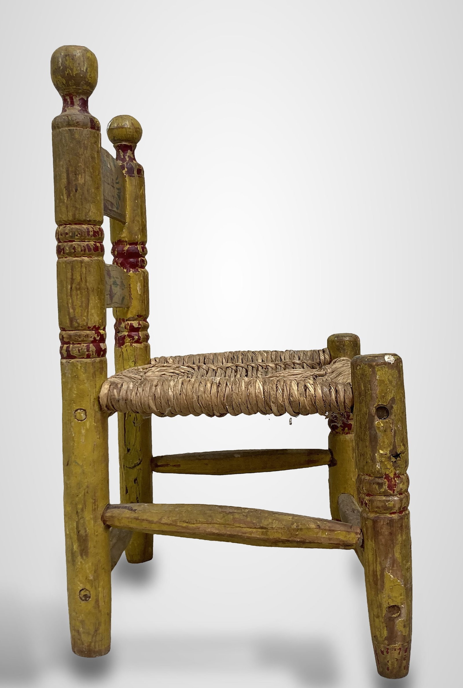 Mexican Folk Art Child's Chair - 4