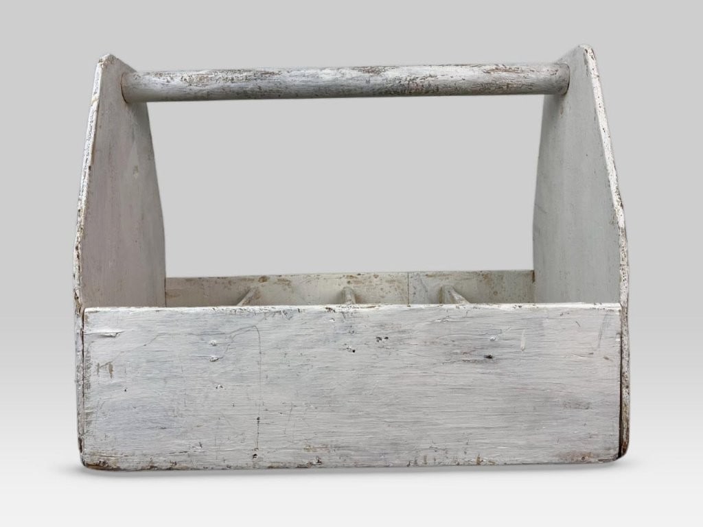 Primitive Painted Caddy - 4