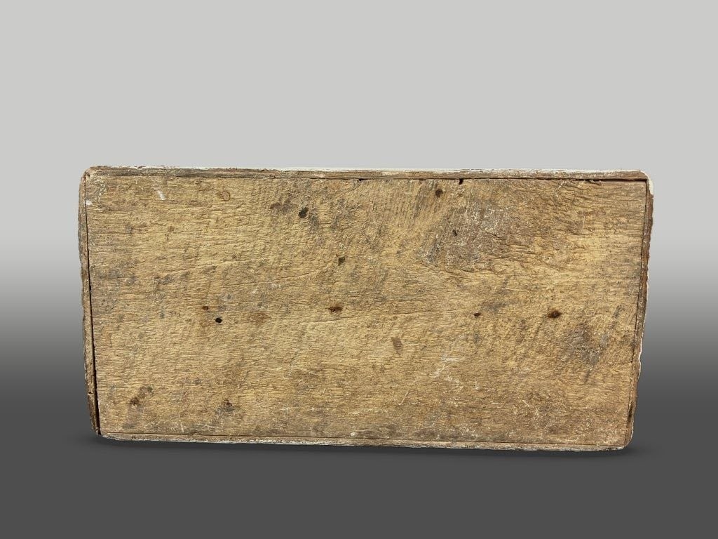 Primitive Painted Caddy - 7