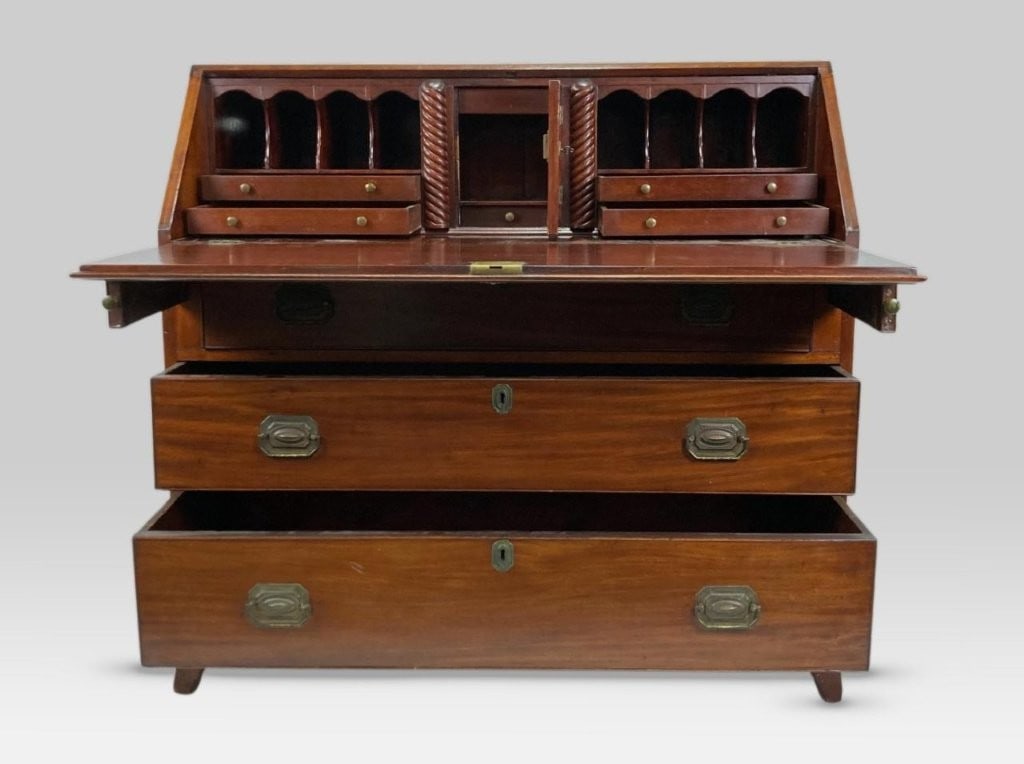 19th-Century Georgian Secretary Desk - 2