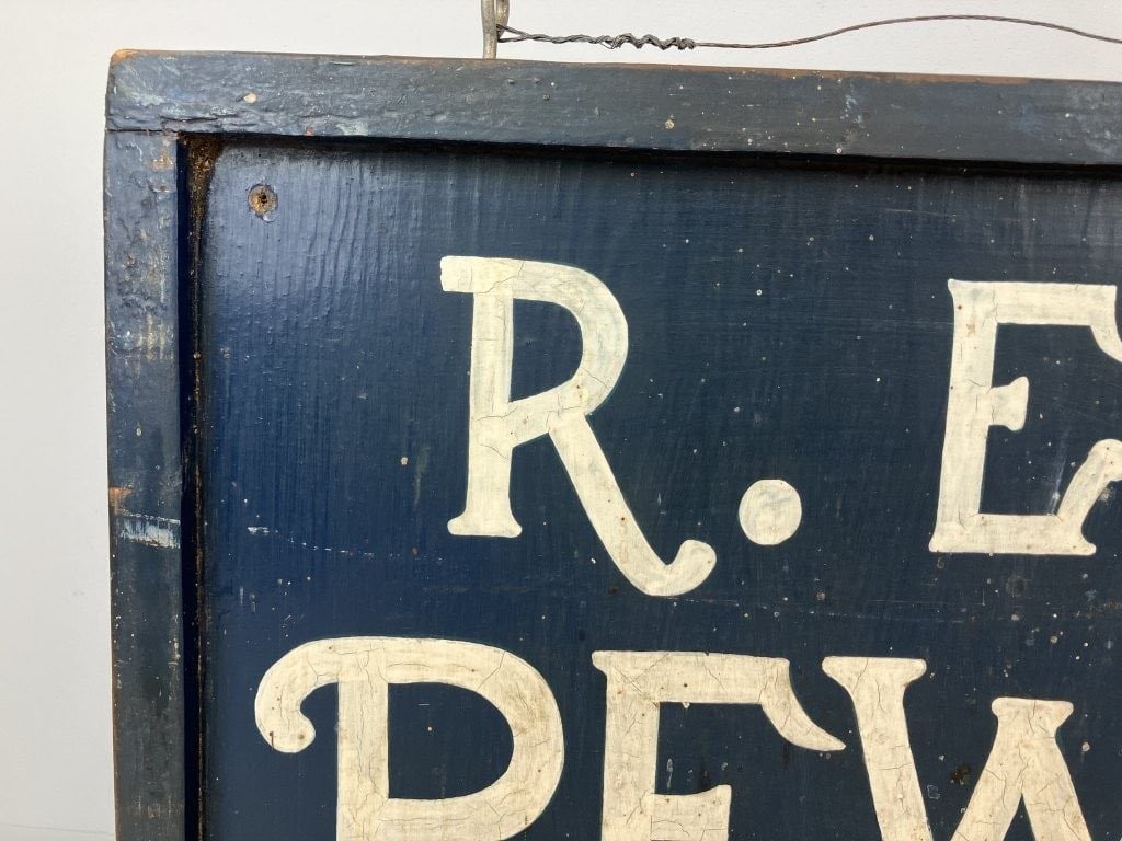 Hand-Painted Pewtersmith Trade Sign - 2