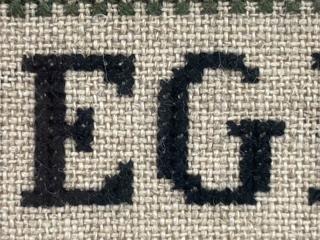 Early 20th-Century Needlepoint Sampler - 3