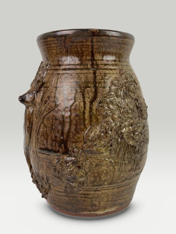 Wheeler Pottery Stag Jar - 2