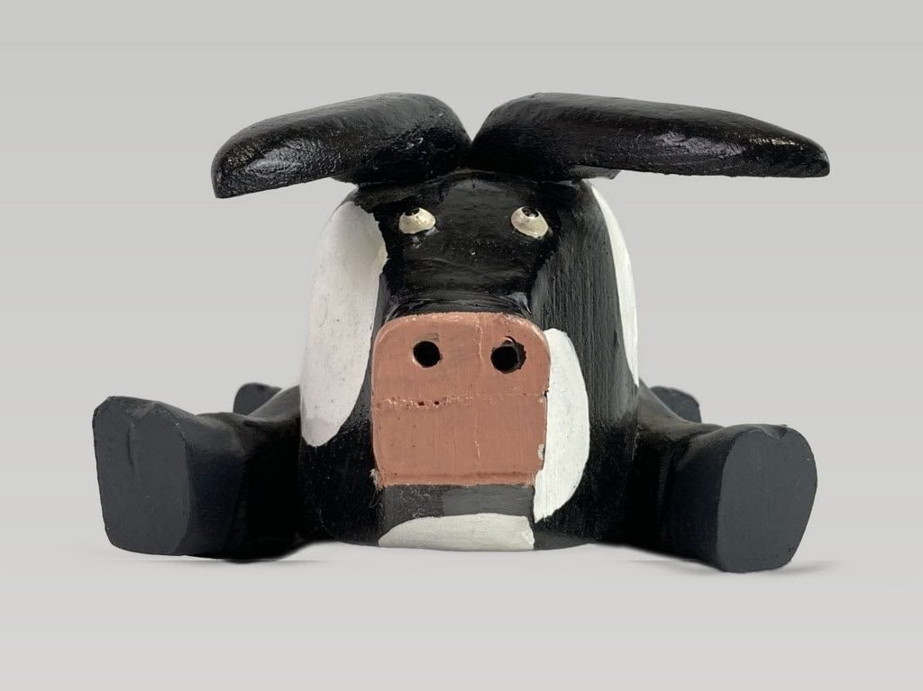 Lonnie and Twyla Money Folk Art Pig - 2