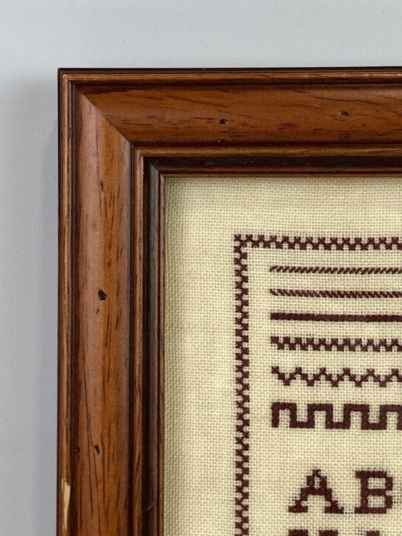 1912 Needlepoint Sampler - 3