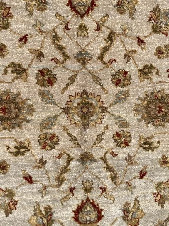 Hand-Knotted Pakistani Ziegler Rug - 2