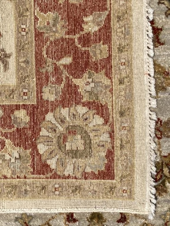 Hand-Knotted Pakistani Ziegler Rug - 4
