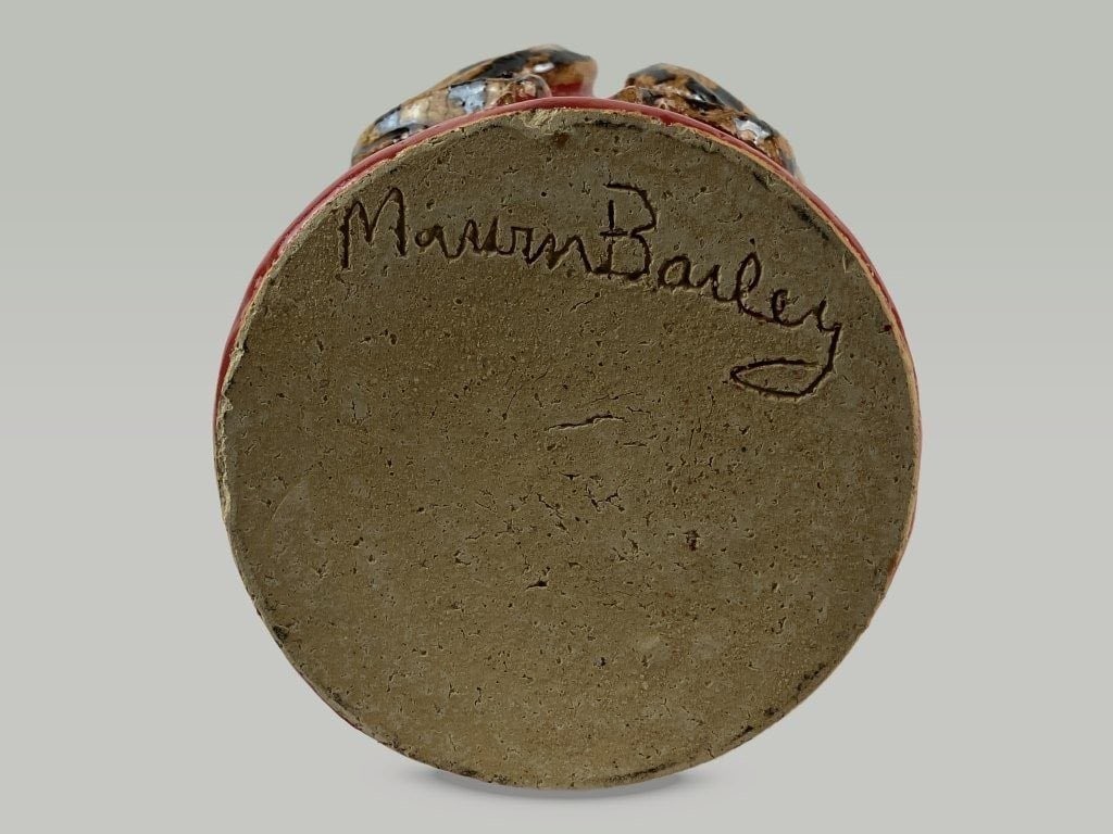 Marvin Bailey Pottery Red Devil - 7