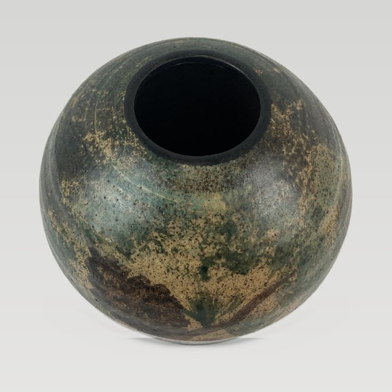 Malsnee Pottery Decorated Vase - 6