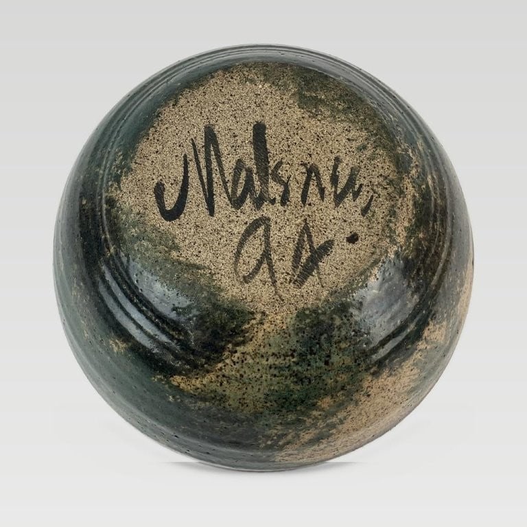 Malsnee Pottery Decorated Vase - 7