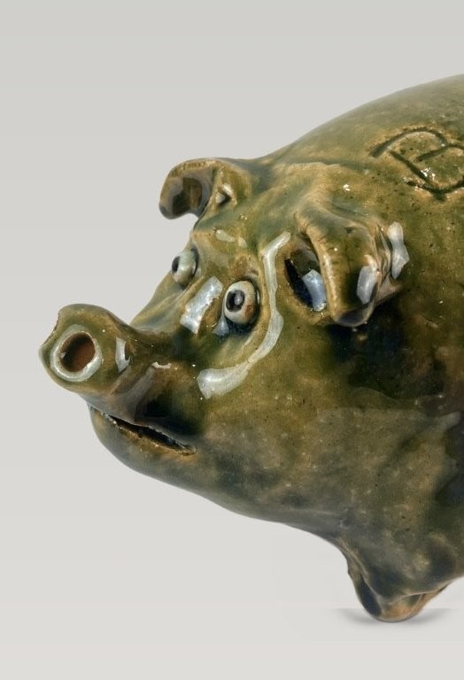 Marvin Bailey Pottery Pig Jug - 2