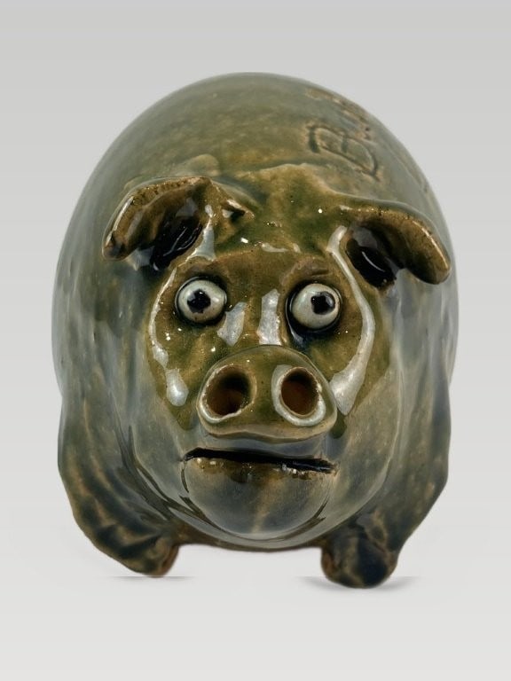 Marvin Bailey Pottery Pig Jug - 7