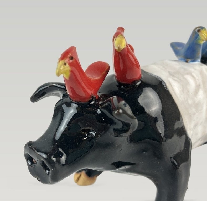 Lynn Bailey Pottery Pig - 9