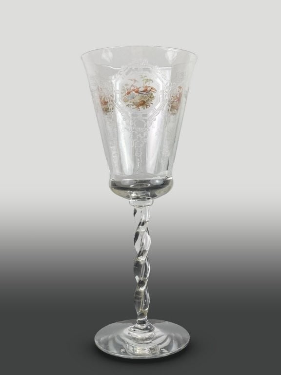 Morgantown Manchester Pheasant Glassware - 2