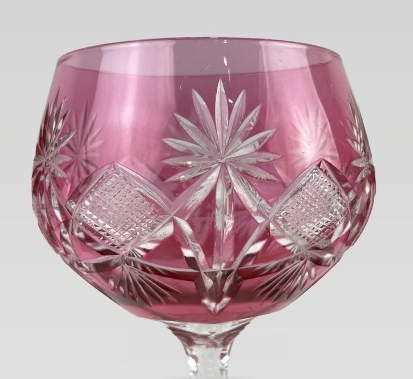 Four Cut-to-Clear Glasses - 4