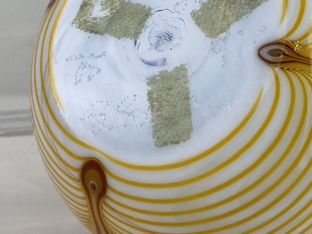 Steven Smyers Art Glass Paperweight - 7