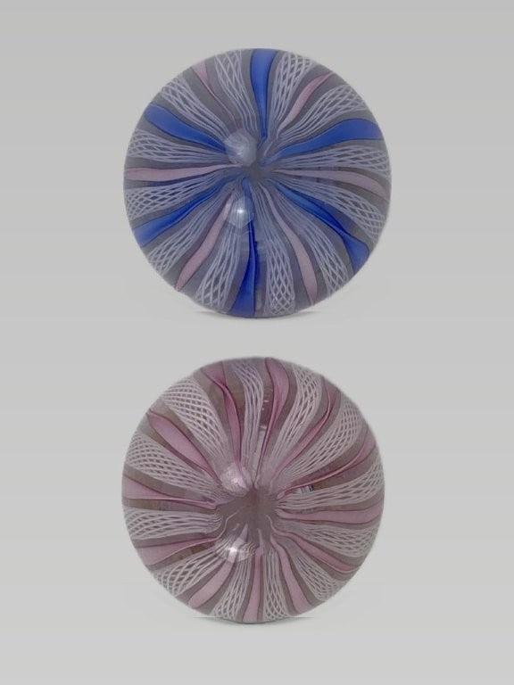 Murano Glass Egg Paperweights - 3