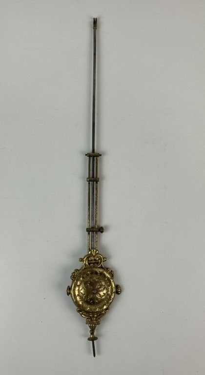 Gustav Becker Brass Ormolu Wall Clock - 5
