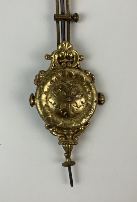 Gustav Becker Brass Ormolu Wall Clock - 6