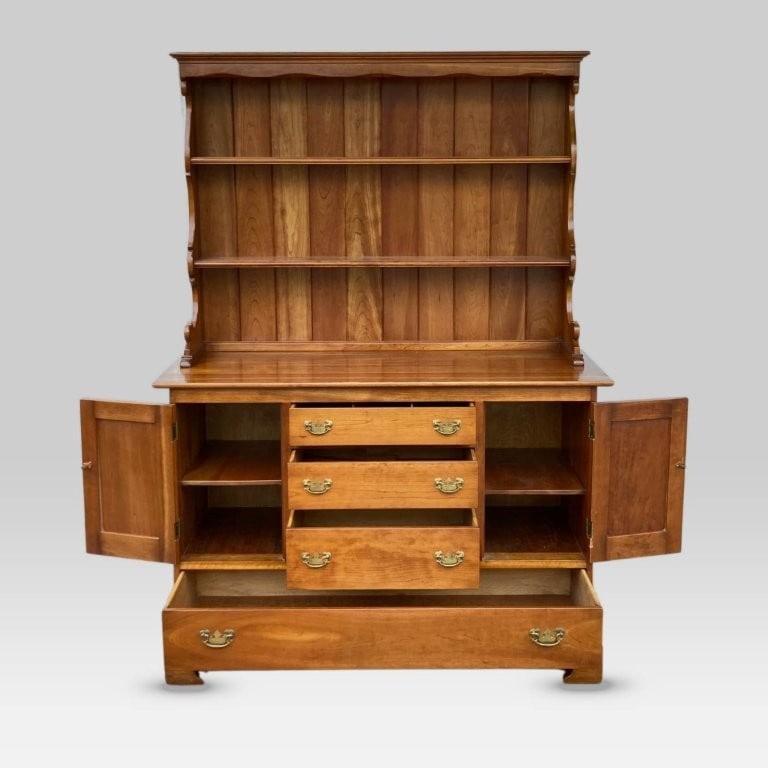 Stickley Cherry Stepback Hutch - 2