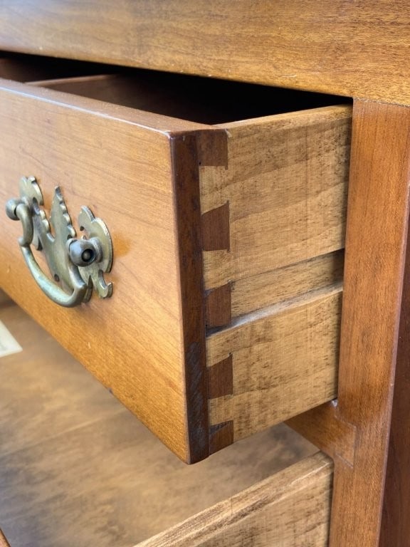Stickley Cherry Stepback Hutch - 3