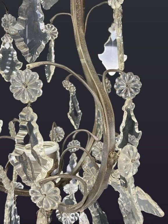 French Louis XV Style Crystal Chandelier - 3